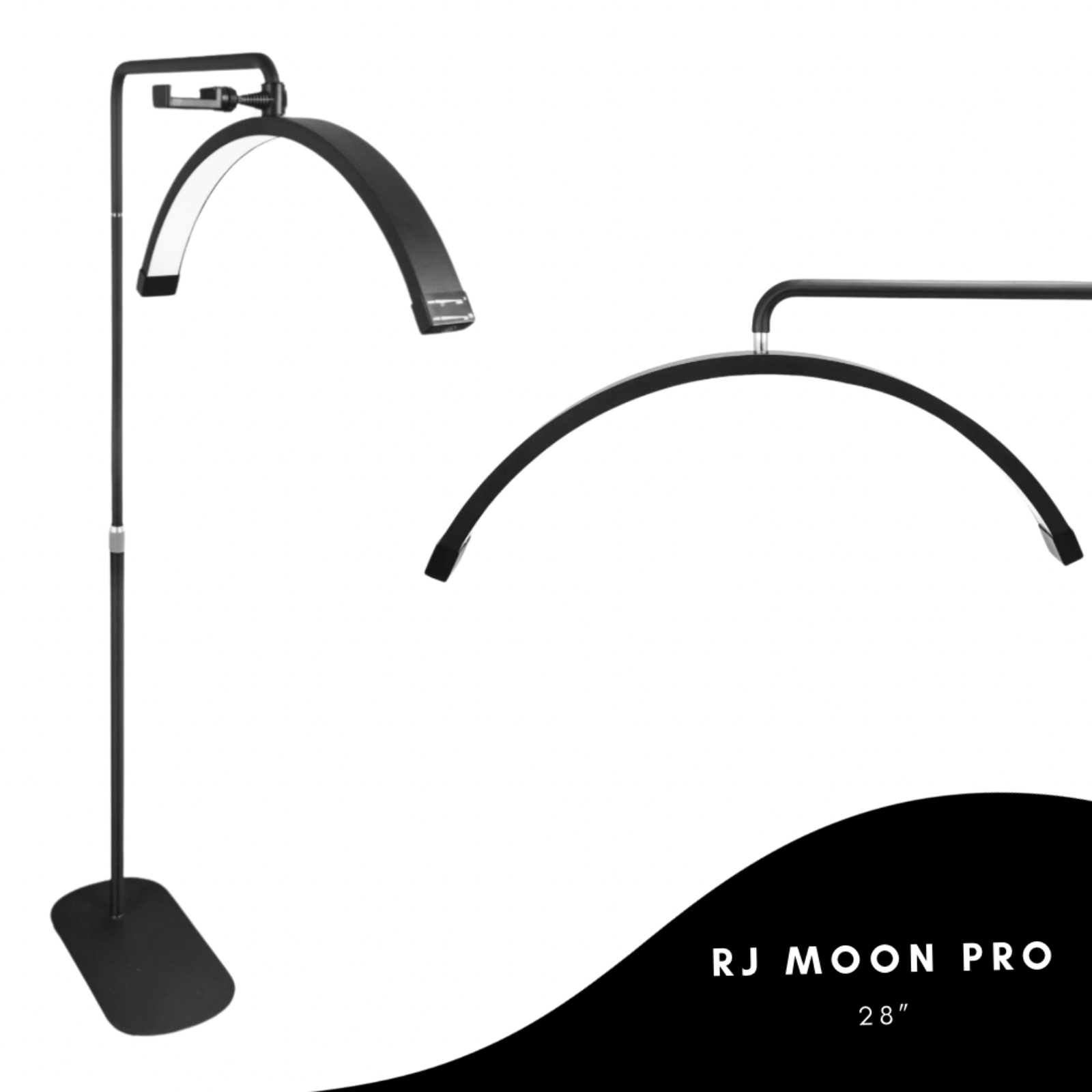 Halbmond Beauty Licht 28” - RJ Moon Pro